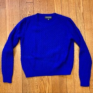 Context Blue Knit Sweater